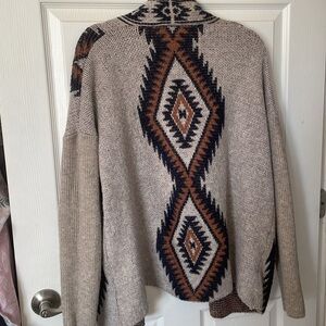 Western style cardigan (A8)